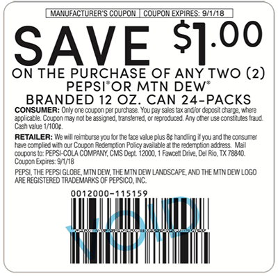 Instant Redeemable Coupon Labels Bonus Buy 50 Cents Off, Sticker